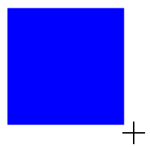 Paint a solid square