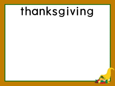 Wixie-template-Make words from_ Thanksgiving