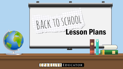 Explore back-to-school lesson plans from Creative Educator