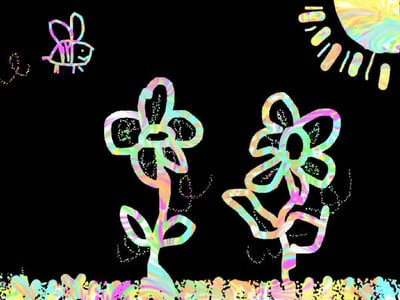 wixie-sample-scratch-art-spring