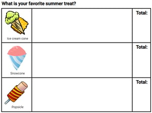 wixie-template-summer-treat-survey