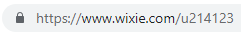 url to a wixie project